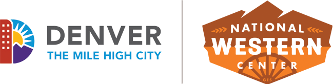 City of Denver and National Western Center logos